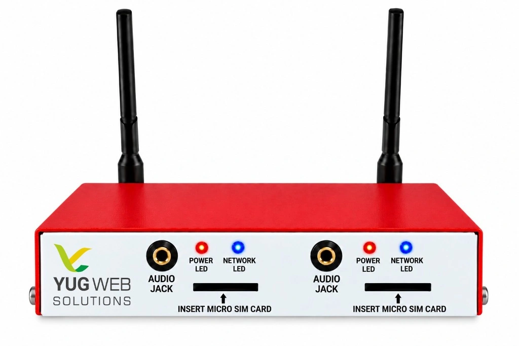 2 SIM IVR + WIFI Version Hardware Box