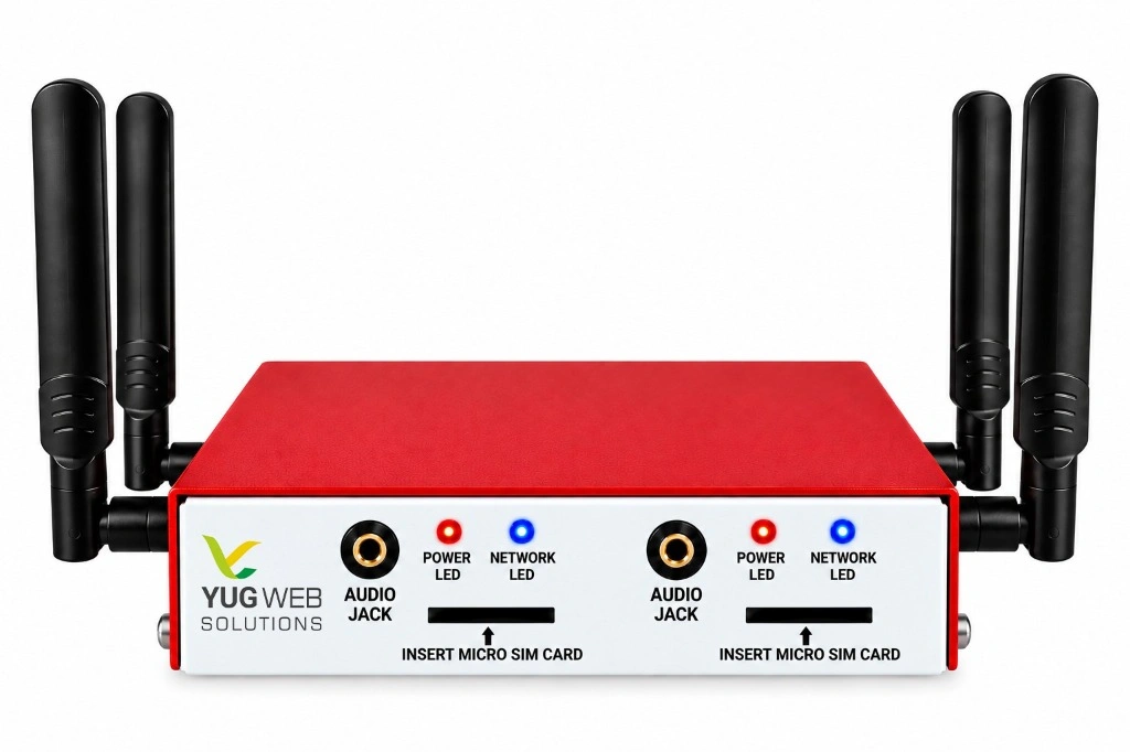 4 SIM IVR + WIFI Version Hardware Box